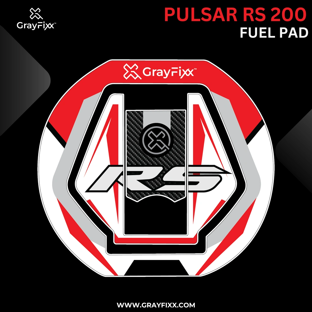 Pulsar RS 200 Fuel Pad | Premium 3D Gel Fuel Pad, Pack of 1